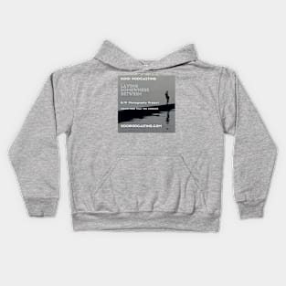 Laying Somewhere Between B/W Photography project Kids Hoodie